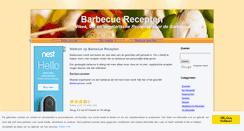 Desktop Screenshot of barbecuerecepten.nl